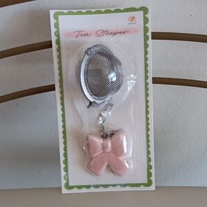 New!Viral Pink Bow Tea Steeper